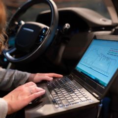 Workflow d’automatisation no-code sur ordinateur portable