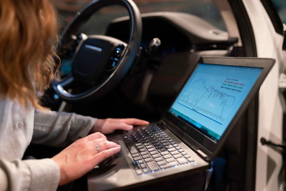 Workflow d’automatisation no-code sur ordinateur portable